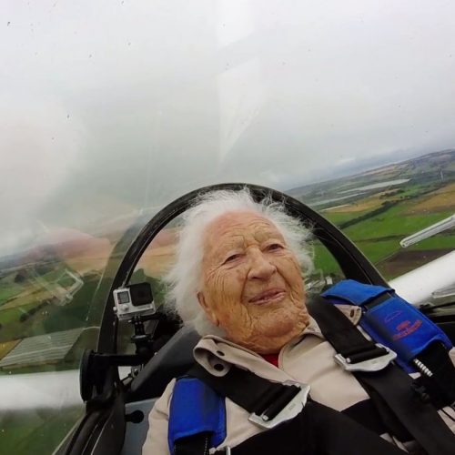 101 Year Old Gliding