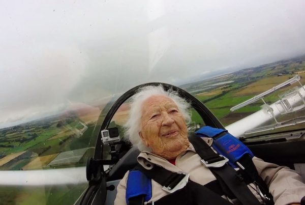 101 Year Old Gliding